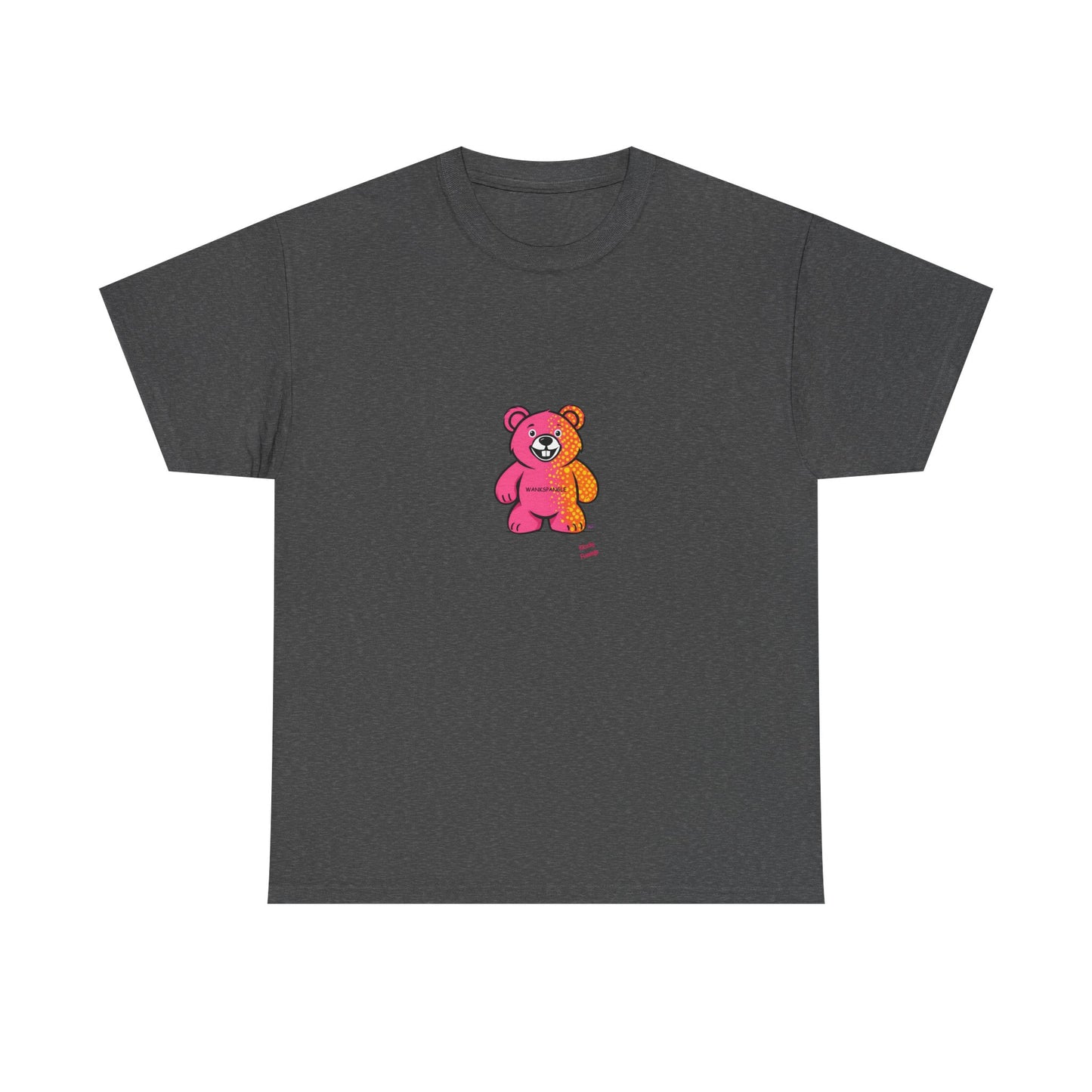Cute Cartoon Swear Bear Tee, Fun Graphic T-Shirt, Unisex Gift, Summer Wear, Casual Fashion, Funny T-shirt