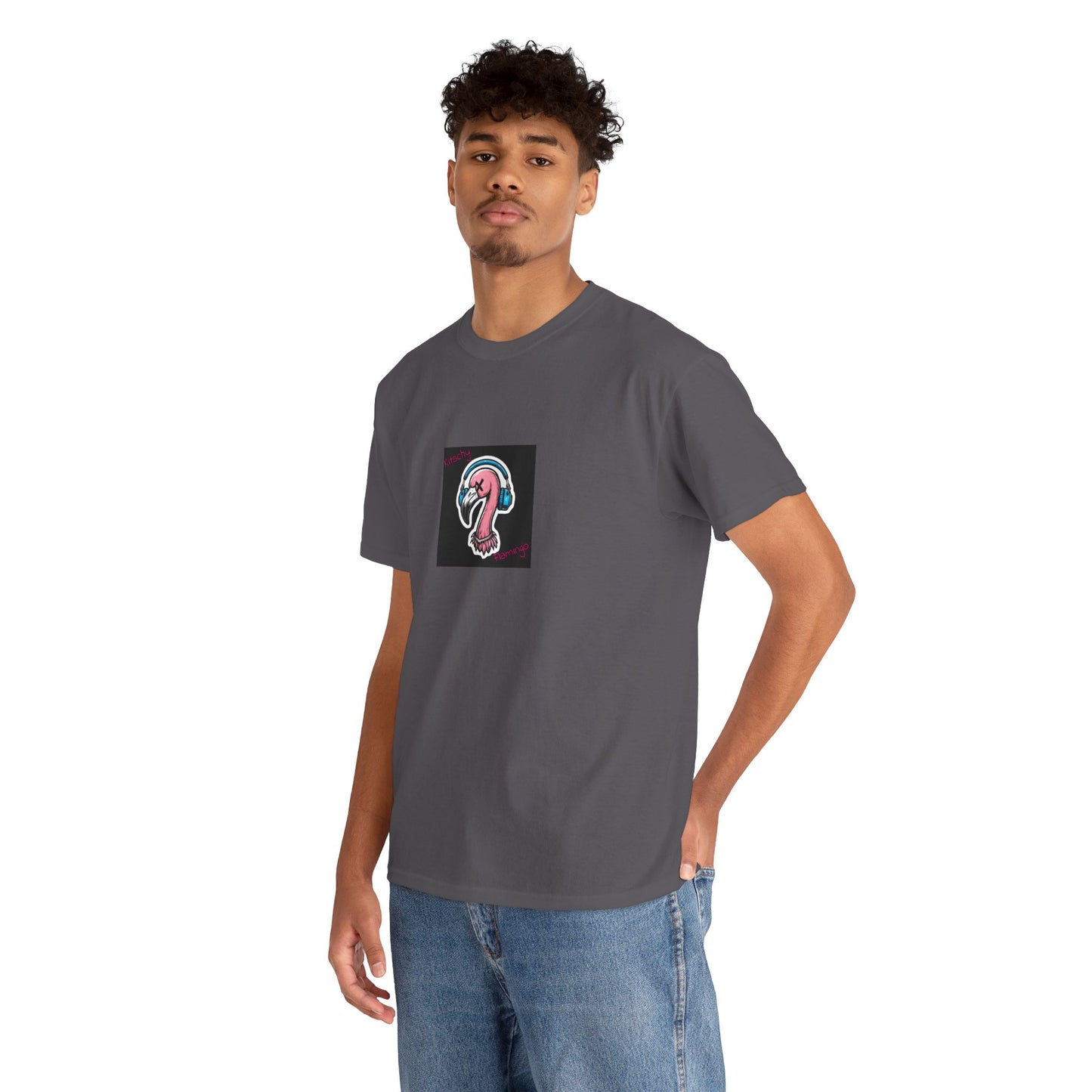 Kitschy Flamingo Tee, Fun T-Shirt for Beach Lovers, Summer Vibe Shirt, Unique Gift for Her, Gift for Him, Streetwear