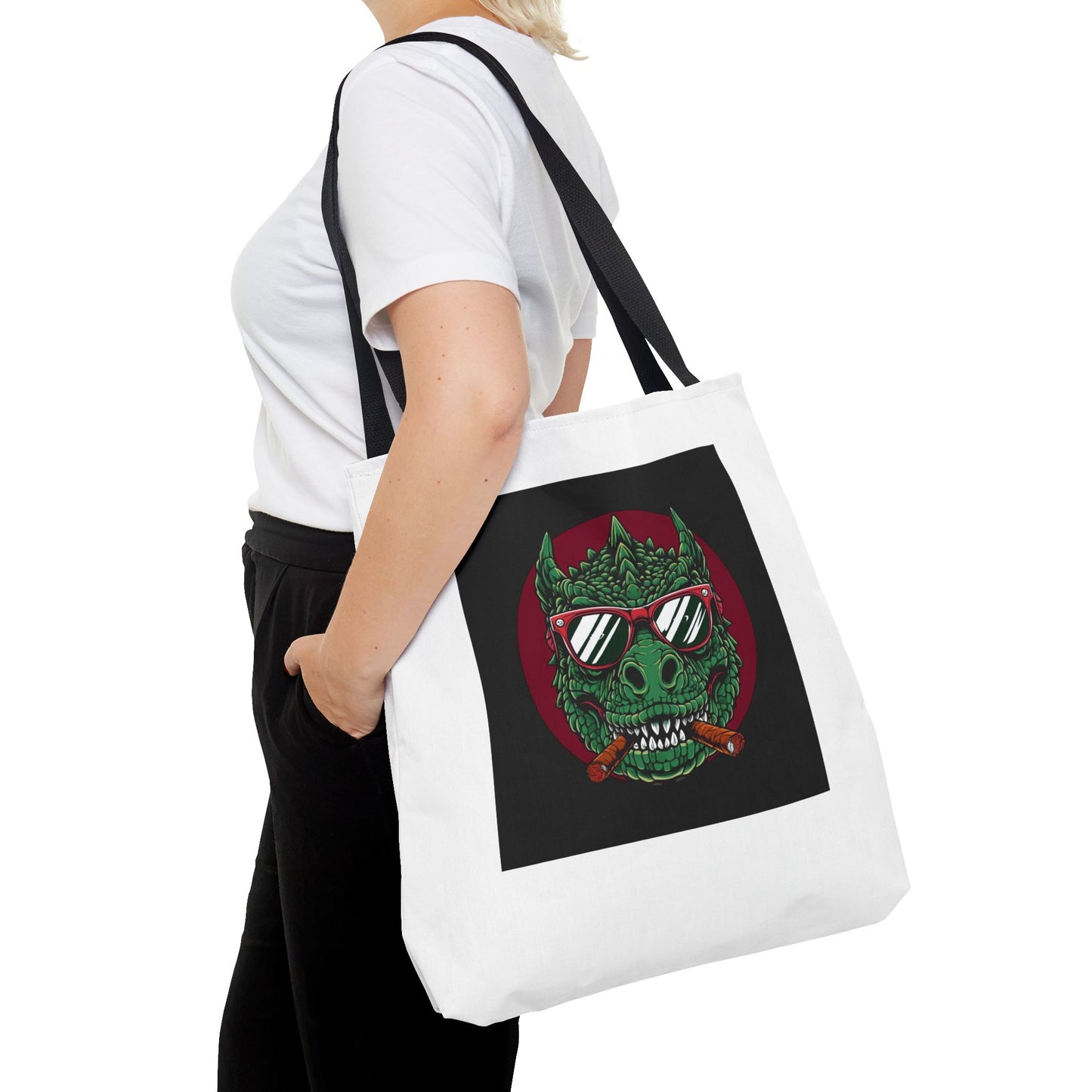 Dragon Tote Bag | AOP | Perfect for Beach, Shopping, Gifts | Unique Art, Casual Style,
