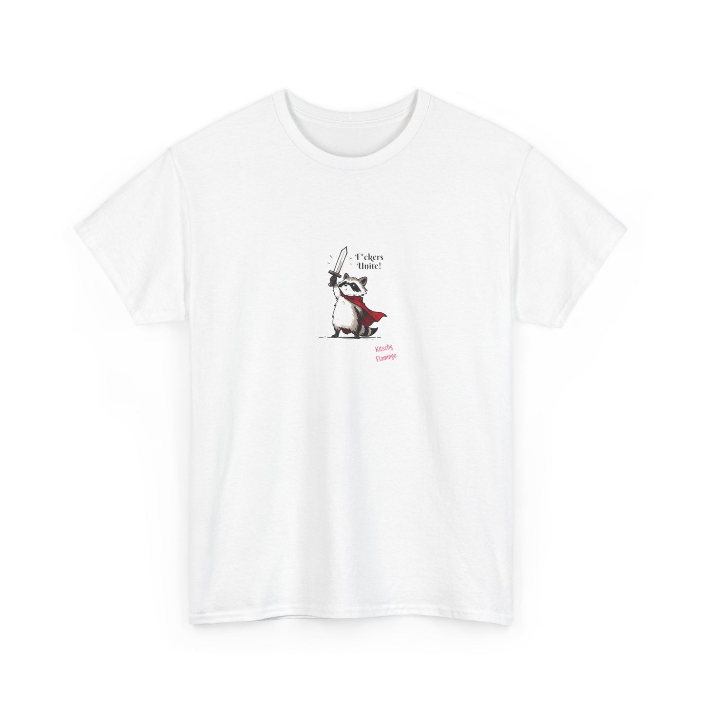 Playful Raccoon Graphic Cotton Tee, Funny Animal Shirt, Unisex Gift, Cute Humour Top, Casual Wear