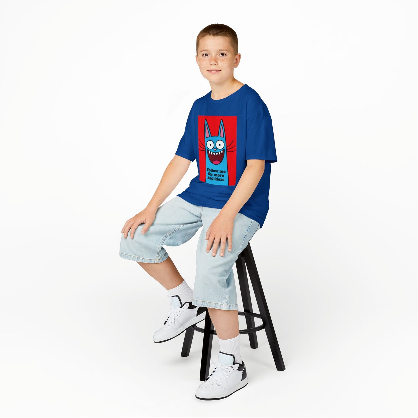 Playful Kids Tee with Whimsical Cat Design - Perfect for Parties, Gifts, Special Occasions, Summer Fun, Everyday Wear