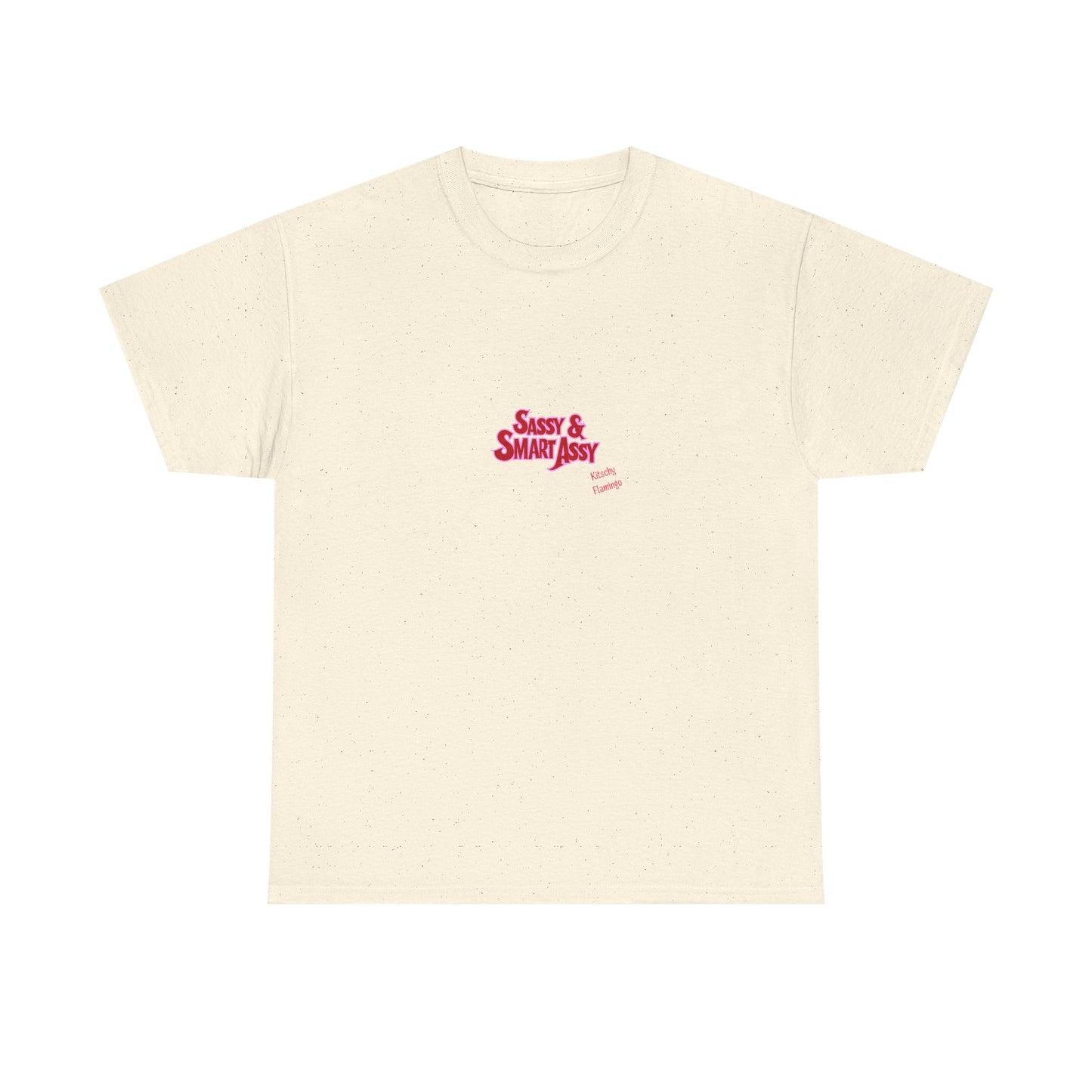 Sassy & Smart Assy Unisex Tee - Fun Cotton T-Shirt for Casual Outfits, Gift for Friends, Birthday Wear, Everyday Style, Quirky Graphic Shirt