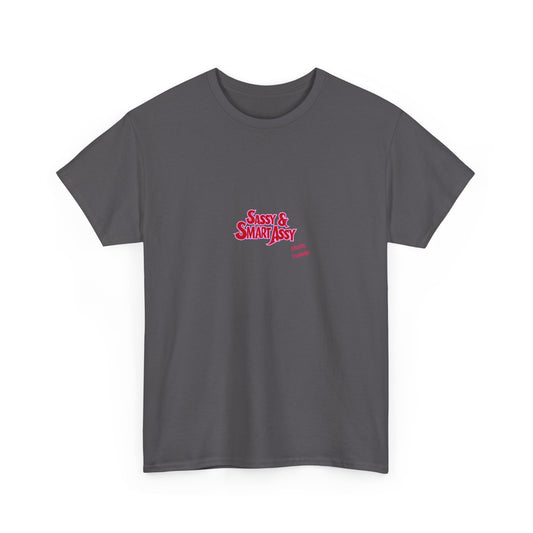 Sassy & Smart Assy Unisex Tee - Fun Cotton T-Shirt for Casual Outfits, Gift for Friends, Birthday Wear, Everyday Style, Quirky Graphic Shirt